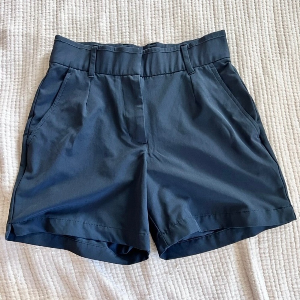 Nike Dri-FIT Womens XS Black‎ Golf Chino Shorts 4.5" Activewear Performance